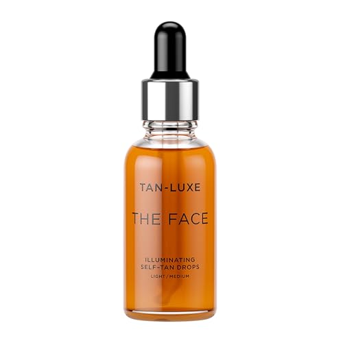 TAN-LUXE The Face - Illuminating Self-Tan Drops to Create Your Own Self Tanner, Cruelty & Toxin Free