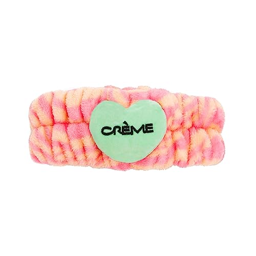 The Cr?me Shop 3D Teddy Headyband¢â - Plush SPA Headband with Stretchy Elastic Band for Comfortable Fit - Ideal for Hair Control during Beauty and Skincare Routines (Be Hoppy)
