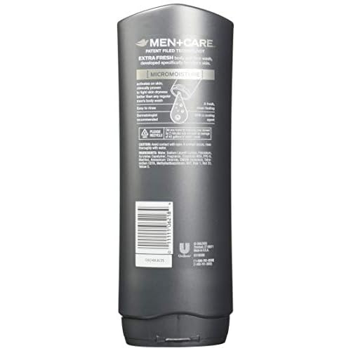 Dove Men +Care Body and Face Wash - Extra Fresh - 18 oz - 2 pk