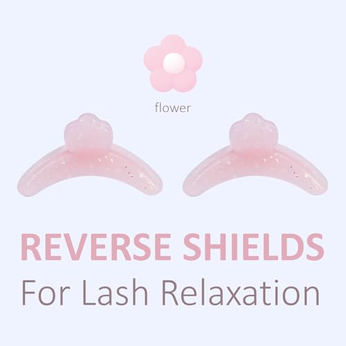 PERMANIA Lash Revise Pad, Eyelash Fix Shields Reusable Lash Separator Palette Silicone Plate Lash Lift Tool (Pink)