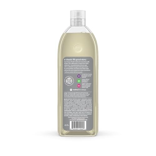 Method Gel Hand Soap Refill, Vetiver + Amber, 34 Fl Oz (Pack of 1) (Packaging May Vary)