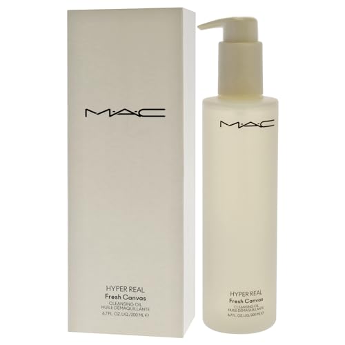Hyper Real Fresh Canvas Cleansing Oil by MAC for Women - 6.7 oz Cleanser