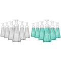 Method Foaming Hand Soap, Sweet Water, Biodegradable Formula, 10 Fl Oz (Pack of 6) & Foaming Hand Soap, Waterfall, Biodegradable Formula, 10 fl oz (Pack of 6)