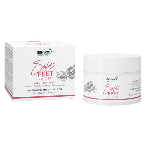 GEHWOL Soft Feet Butter 3.5 oz/100 ml pomegranate & moringa