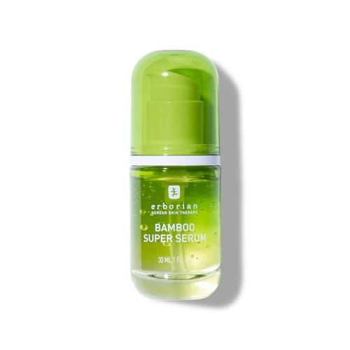 Erborian Bamboo Super Serum - Hydrating Facial Serum with Hyaluronic Acid for Replenished, Moisturized & Radiant Skin- Long-Lasting Intense Hydration - Korean Skincare ? 1 fl oz