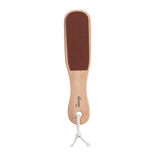Diane 2-Sided Foot File ? Smoother Feet and Callus Remover for Men and Women ?Wood Handle ? 10¡± x 2 3/8¡± ? D932