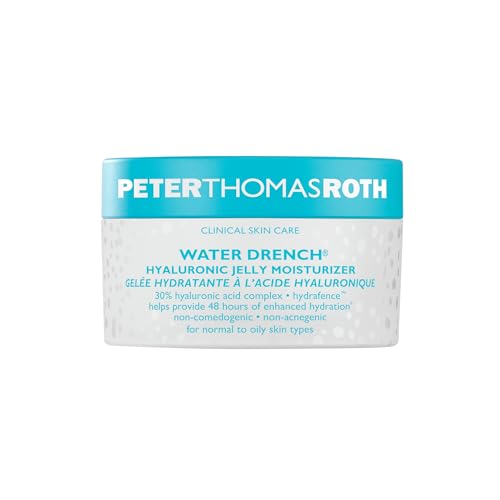 Peter Thomas Roth | Water Drench¢ç Hyaluronic Jelly Refillable Moisturizer | Hyaluronic Acid Cloud Cream, For Normal to Oily Skin, Fragrance-Free, Non-Comedogenic, Acne-Safe Moisturizer