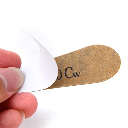 80pcs Refill Pads for Hair Remover Buffer, 2 Sizes Remove the Hair on the Body For Leg, Bikini, Facial, Armpit Hair Remover£»Manual Hair Removal and Exfoliation Replaceable Fine Sandpaper