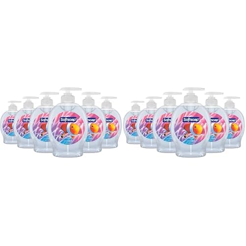 Softsoap Liquid Hand Soap,Aquarium Series - 7.5 Fl Oz,(Pack of 12)