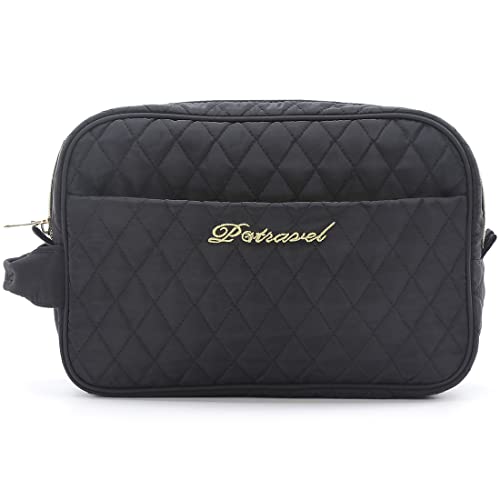 VanFn Cosmetic Bags, Makeup Bag Cosmetic Bag for Women Cosmetic Travel Makeup Bag Large Travel Toiletry Bag for Girls Make Up Bag Brush Bags P.Travel Series