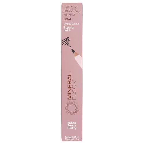 Mineral Fusion Coal Eye Pencil, 0.04 Oz