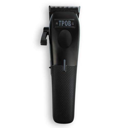 TPOB Play Barber Hair Clippers for Men 7500 RPM with Rubber Grips (Black/Green/Pink)