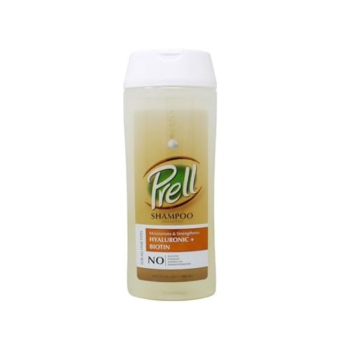 Prell Hyaluronic + Biotin Moisturizes & Strengthens Shampoo for All Hair Types 13.5 fl.oz