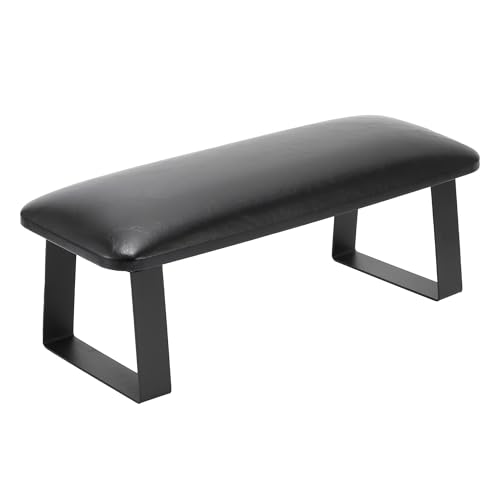 VOCOSTE Arm Rest for Nails Tech, Non-Slip Nail Arm Rest, Manicure Hand Rest with Detachable Brackets, Hand Rest for Nails Tech, Nail Hand Rest, Black