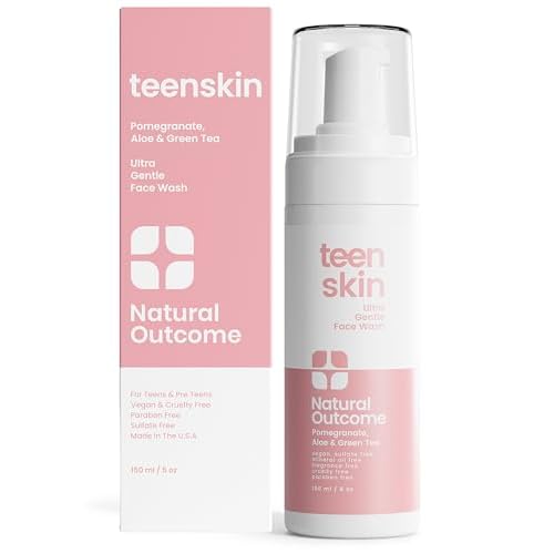 Natural Outcome Teen Skin Ultra Gentle Kids Face Wash, 5 oz