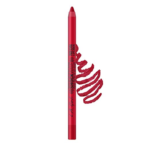 L.A. Girl Shockwave Lipliner, Fiery GP734 (Pack of 2)