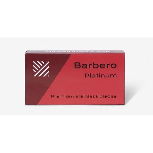 100 Barbero Platinum Razor Blades