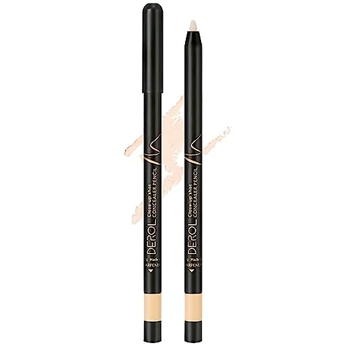 MIELIKKI Multi-Use Highlighter & Concealer Stick, Waterproof Under Eye Concealer for Dark Circles, Blemishes, Aging Spots, Acne and Freckles, PORCELAIN
