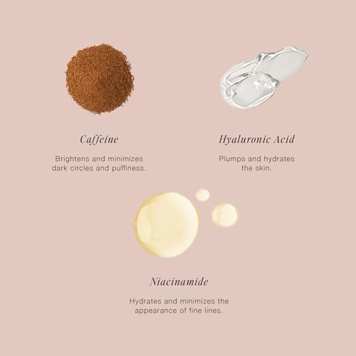 Jouer Luminize Dark Circle Correcting & Smoothing Eye Patches, Caffeine Eye Patch for Dark Circles and Puffiness, Under Eye Mask Patch for Wrinkles | $36 Value