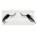 EMILYSTORES Black-Wing Faux-Feather Costume Eye Lashes For Black Swan Cosplay Halloween Dramatic Eyelashes Party Looking 1 Pair