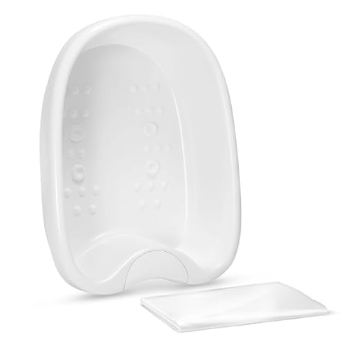 Ionic Detox Foot Bath Tub Basin for All Detox Machines with 100 Liners - Beauty Feet, Relieve Foot Discomfort