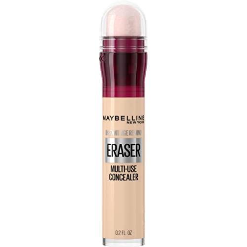 Maybelline Instant Age Rewind Eraser Dark Circles Treatment Multi-Use Concealer, 100, 1 Count (Packaging May Vary) & Instant Age Rewind Eraser Dark Circles Treatment Multi-Use Concealer, 110, 1 Count