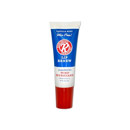Robinson's Remedies Lip Renew Endurance Cream for Wind Musicians (7.5 ml slant tip)