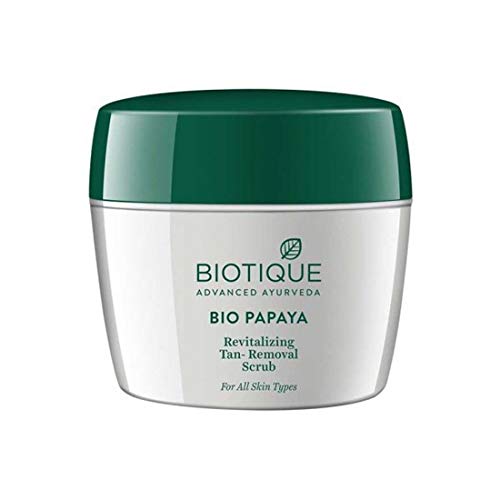 Biotique Papaya Revitalizing Tan Removal Scrub 235gm I All Skin Type