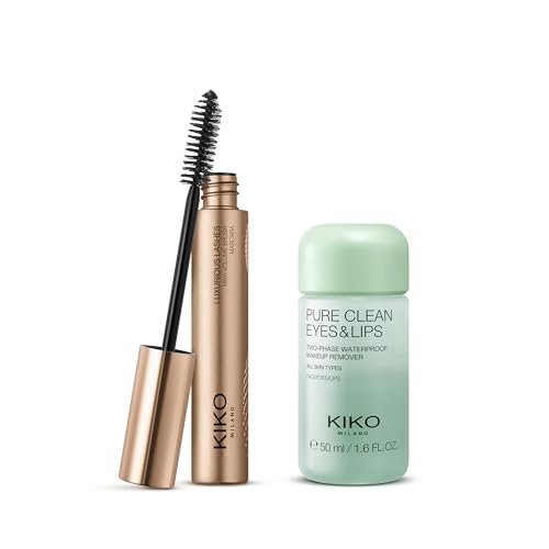KIKO Milano Essential Eye Set | Make-Up Set: 1 Mascara And 1 Mini Make-Up Remover