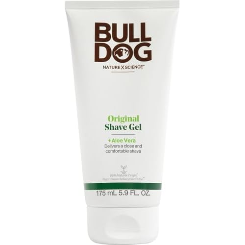 Bulldog Mens Skincare and Grooming Original Shave Gel, 5.9 Ounce