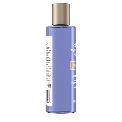 Neutrogena Gentle Oil-Free Eye Makeup Remover & Cleanser for Sensitive Eyes, Dissolves Waterproof Mascara, Dermatologist & Ophthalmologist Tested, 8 fl. oz (Pack of 2)