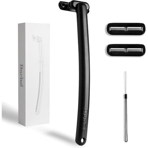 Back Shavers for Men The DIY Back Hair Shaver for Men with Safety Blade Technology & Ergonomic Handle for Men