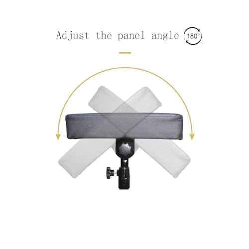 Tattoo Armrest Stand Tripod - Foldable Tattoo Arm Leg Rest Stand Adjustable Height and Tilt Black Leather Pad Professional for Tattoo Studio BETY-7