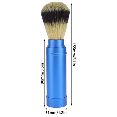 Men Shaving Brush, Portable Barber Brush for Daily Use, Bathroom Supplies
