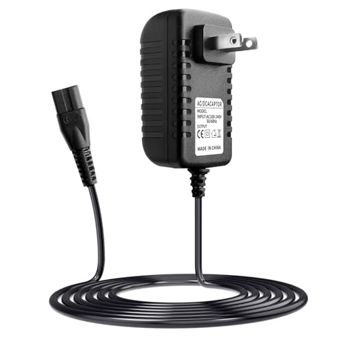 AC Adapter Charger for Andis 73000 Envy Li Cordless Clipper, 4.5V 1.5A, Compatible with Multiple Models