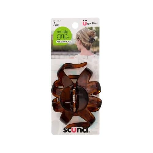 Scunci Octopus Clip 8 Cm. Pack Of 3