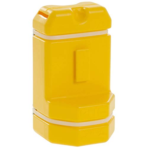 PHc Blade Bank, Disposable Razor Blade Container, Hi-Vis Yellow, (4 Set of BB00205)