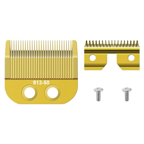 913-50 Adjustable Medium Blade Replacement Trimmer Blade Compatible with oster Finisher Trimmer Model 59 and T-Finisher Trimmer Blades£¬Golden
