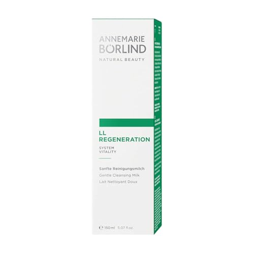 ANNEMARIE B?RLIND ? LL REGENERATION Cleansing Milk ? Sustainably Sourced Natural 2in1 Facial Cleanser & Make-up Remover to remove Impurities on Skin ? Step 1 of 5 - 5 Oz