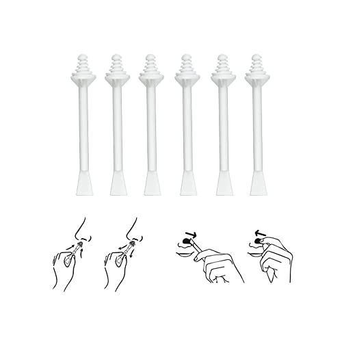 100 Packs Nose Wax Spatulas Small Waxing Applicator Sticks for Nostril Nasal Cleaning Ear Hairs Face Eyebrows Hair Removal