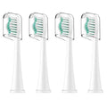 Toothbrush Heads for Philips Sonicare Replacement Brush Heads with Protective Cover Soft Dupont Bristles Electric Toothbrush Replacement Heads for Oral Health, 4 Pack