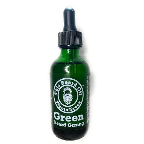 Scotch Pine Beard Oil ? Natural Men¡¯s Beard Oil with Hempseed, Jojoba, Meadowfoam & Coconut Oils ? Beard Softener, Strengthens, Moisturizes & Conditioner ? By GreenBeard Grmng (Scotch Pine, 1 Pack)