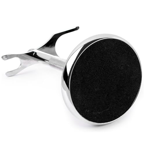 Safety Razor and Brush Stand Holder with Synthetic Hair Shaving Brush with Solid Wood Handle Prolong The Life of Your Shaving Brush