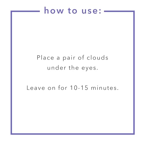 florence by mills Floating Under the Eyes Depuffing Gel Pads | Re-Energize Tired Under Eyes | Hydrating | Vegan & Cruelty-Free - 30 Pairs/60 count
