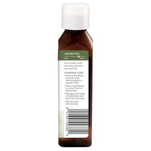 Aura Cacia Organic Nourishing Shea Nut Oil | Certified Organic | 4 fl oz.