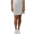 Women's Active Skort with Pockets - Light Gray Athletic Shorts Skirt