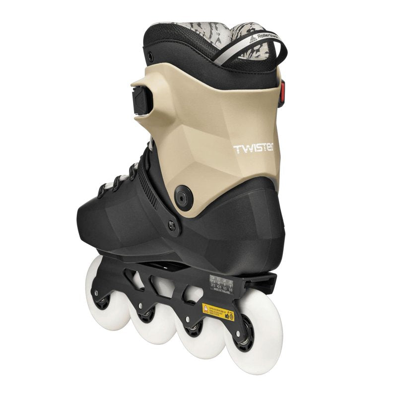 Inline Skates for Men - Twister XT Black, Sand & Red, Size Options