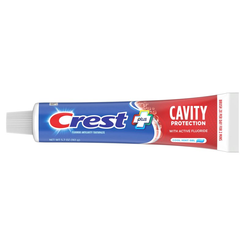 Cavity Protection Toothpaste Gel - Cool Mint, 5.7 oz, Multi-Pack