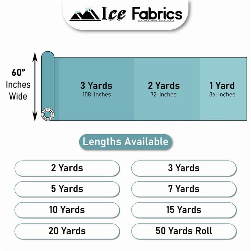 Cotton Polyester Broadcloth Fabric by The Yard - Versatile 60-Inch Width for Sewing & Home Decor