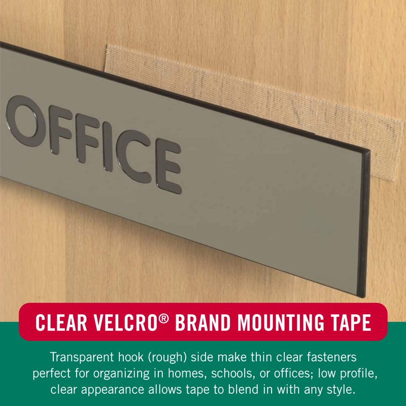 Clear General Purpose Double-Sided Tape - Thin Adhesive Strips for Home & Office